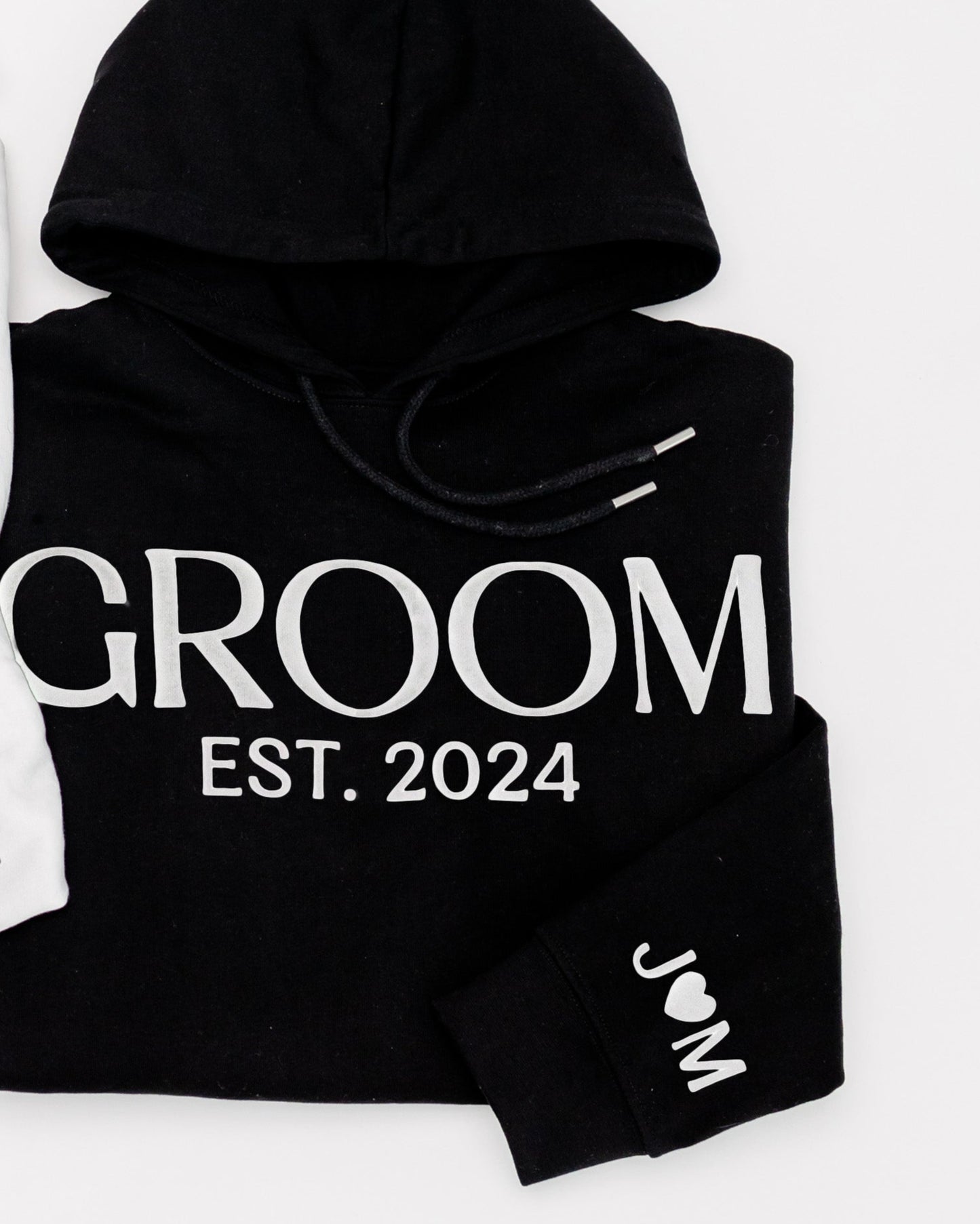 Embossed BRIDE & GROOM Hoodies Bundle