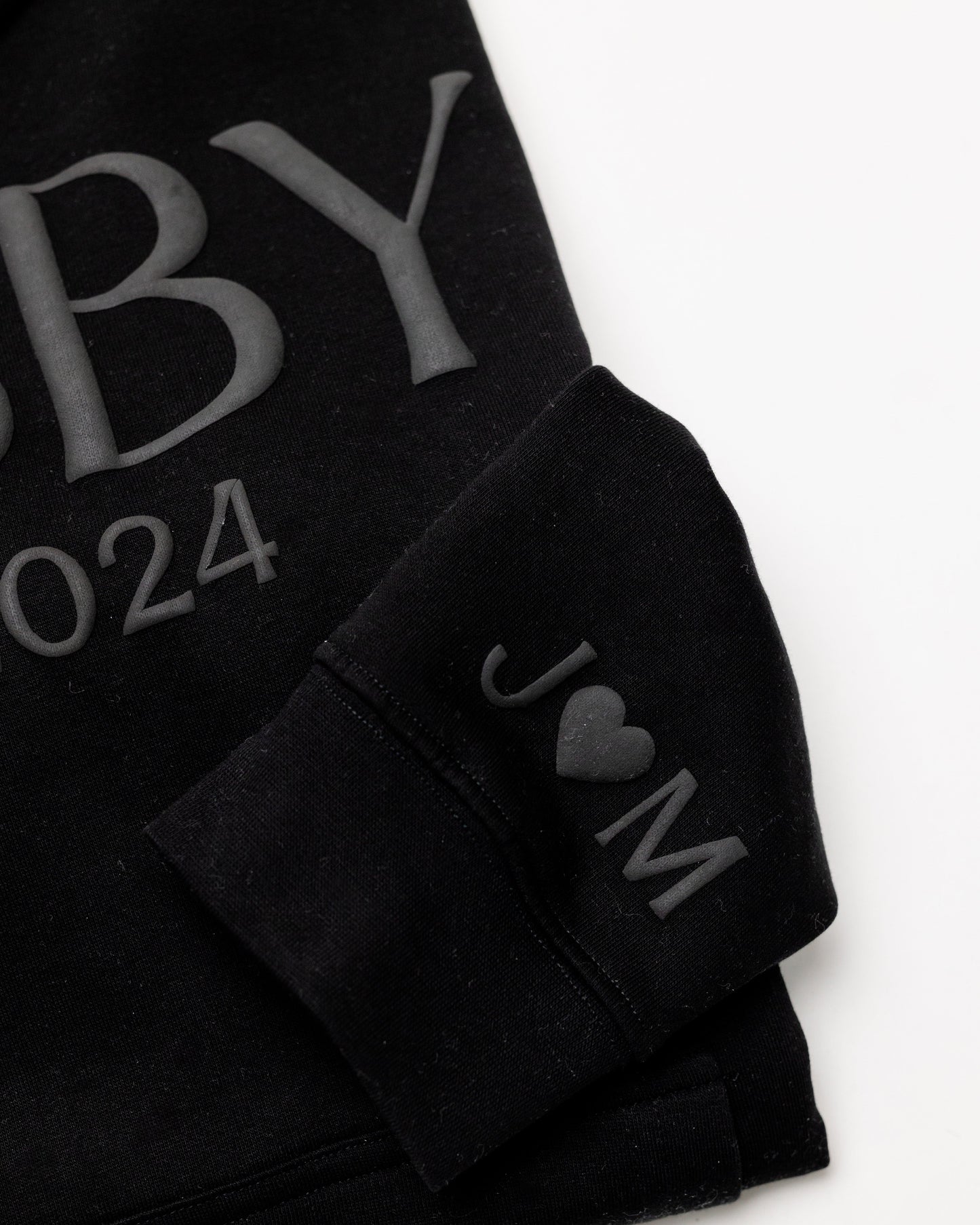 Embossed WIFEY & HUBBY Hoodies Bundle
