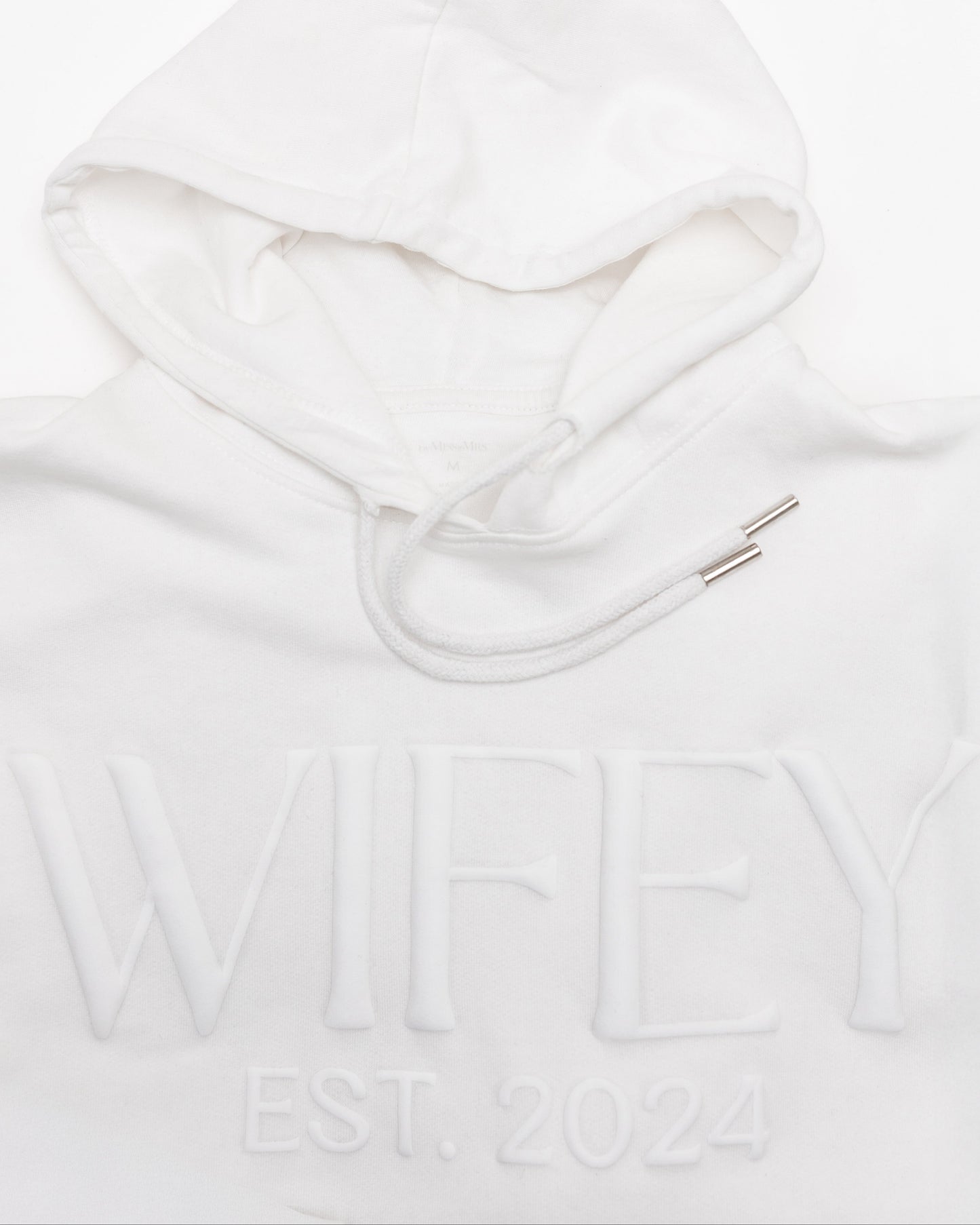 Embossed WIFEY & HUBBY Hoodies Bundle