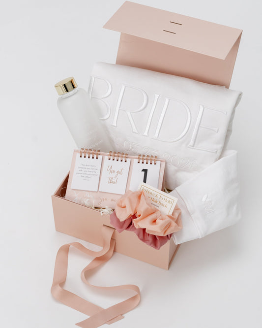 Personalized Luxe Bride Box Set
