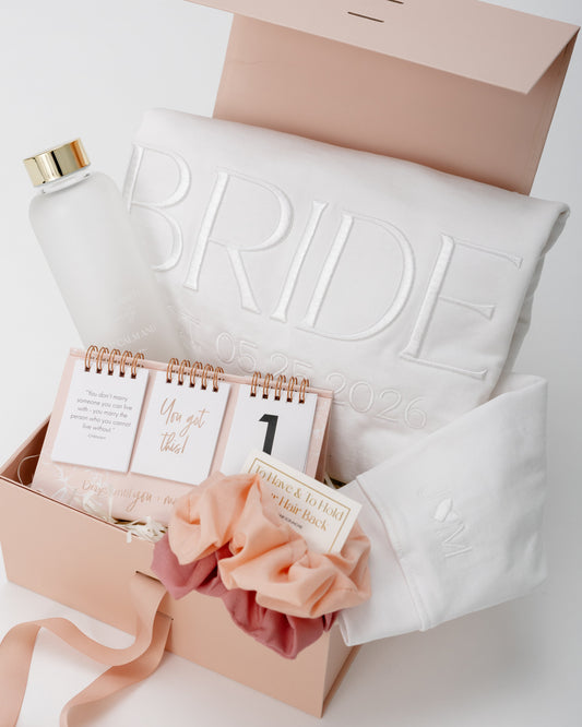Personalized Luxe Bride Box Set