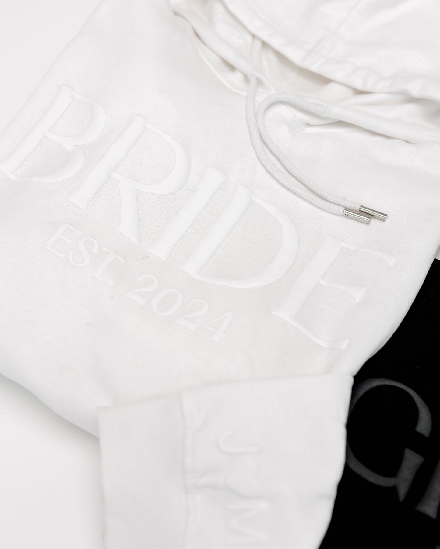 Embossed BRIDE & GROOM Hoodie/Joggers Sets