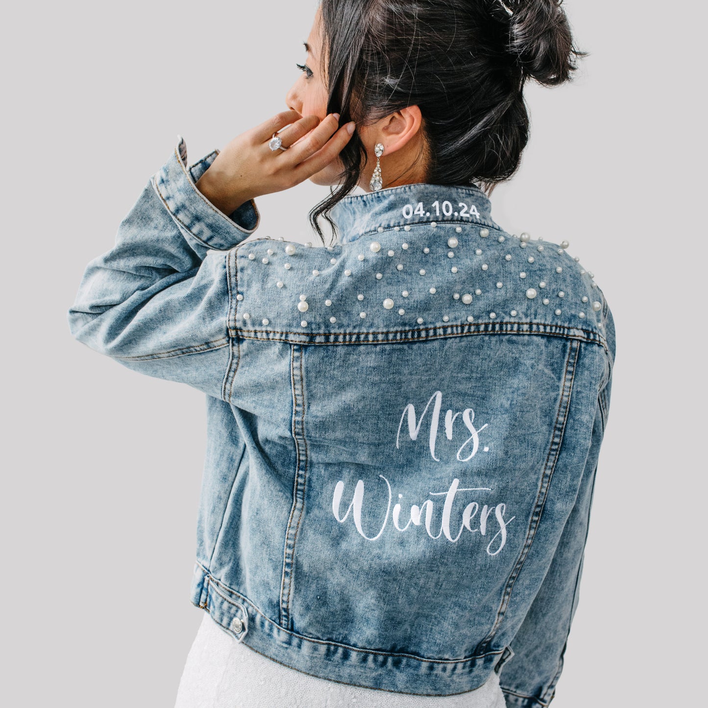 Embroidered Bride Jacket