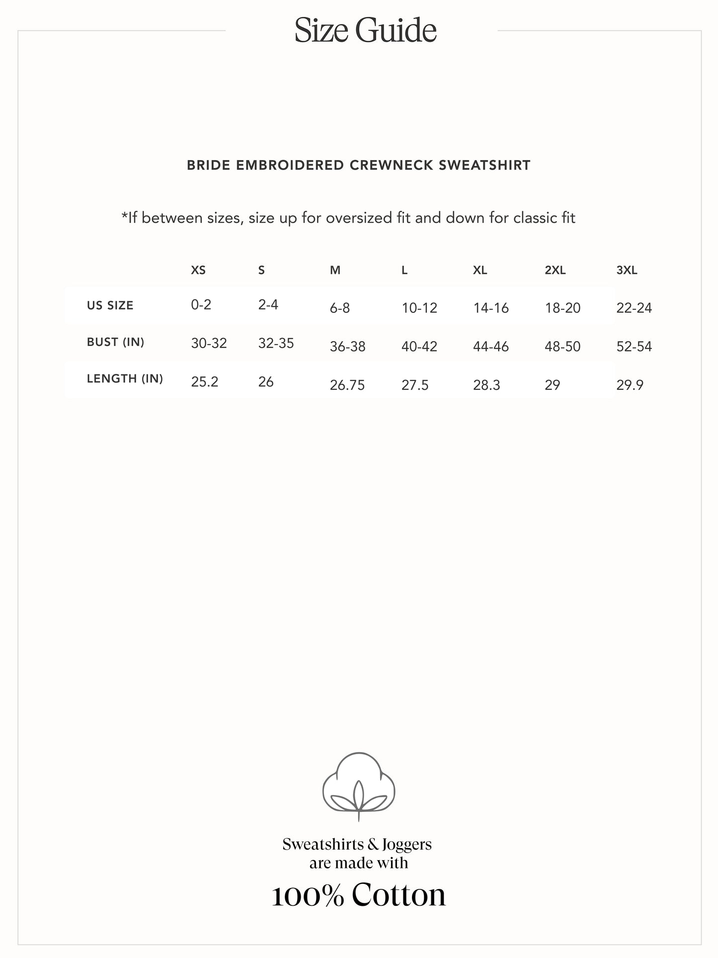BRIDE Crewneck (Embroidered)