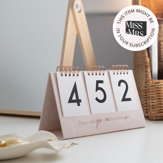 Wedding Countdown Calendar
