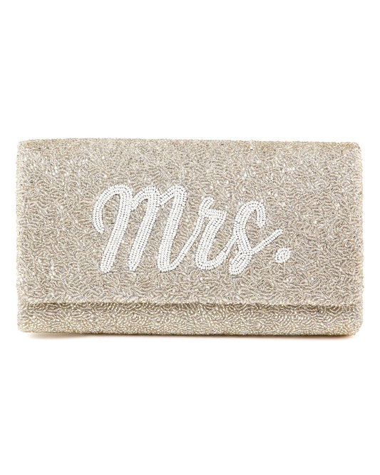 MRS Silver with White purse