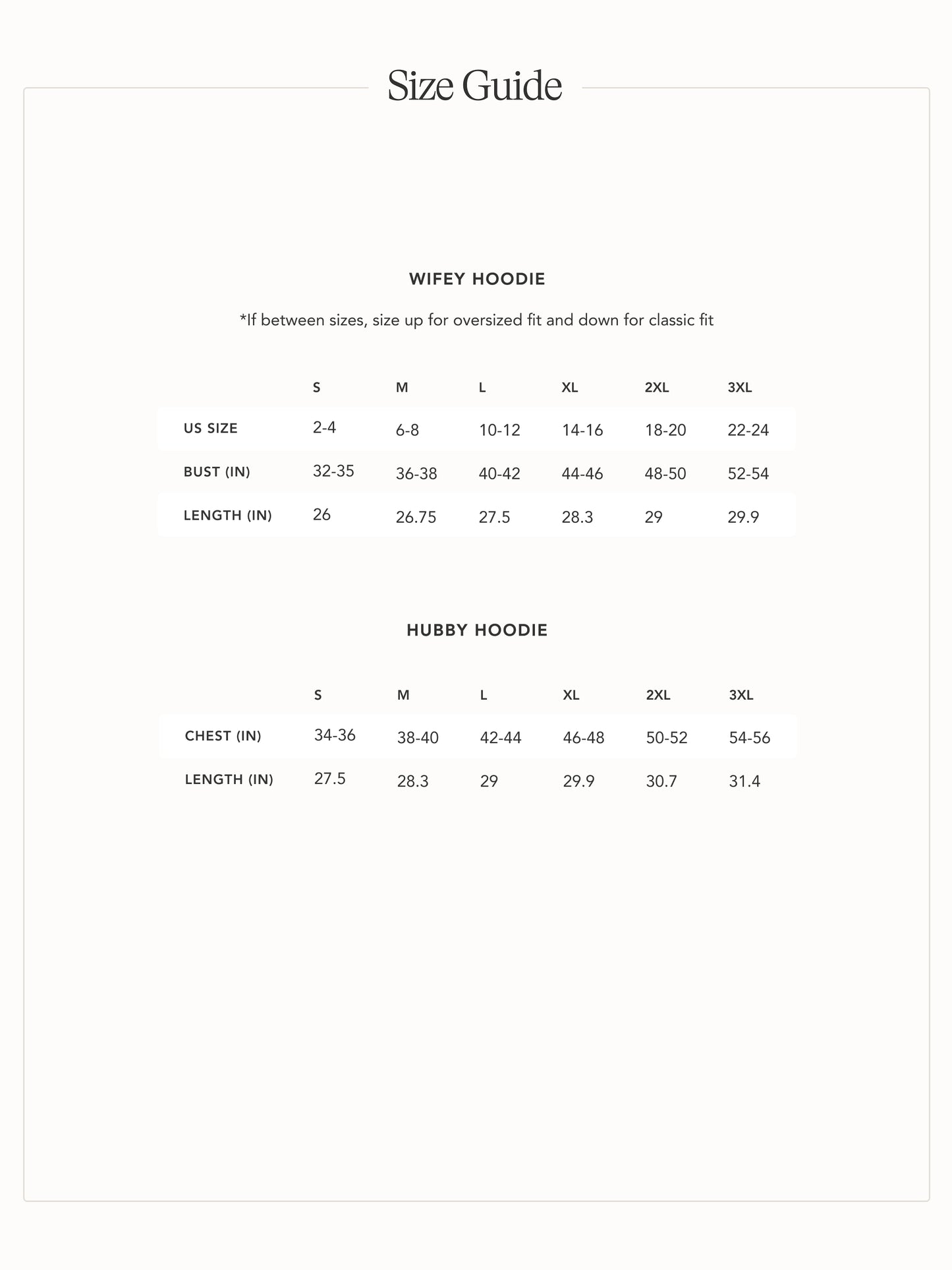 Embossed WIFEY & HUBBY Hoodies Bundle - Contrast