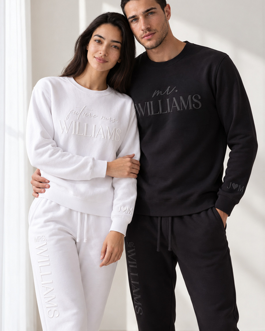 Future MRS + MR Crewnecks & Joggers Sets (3D Puff)