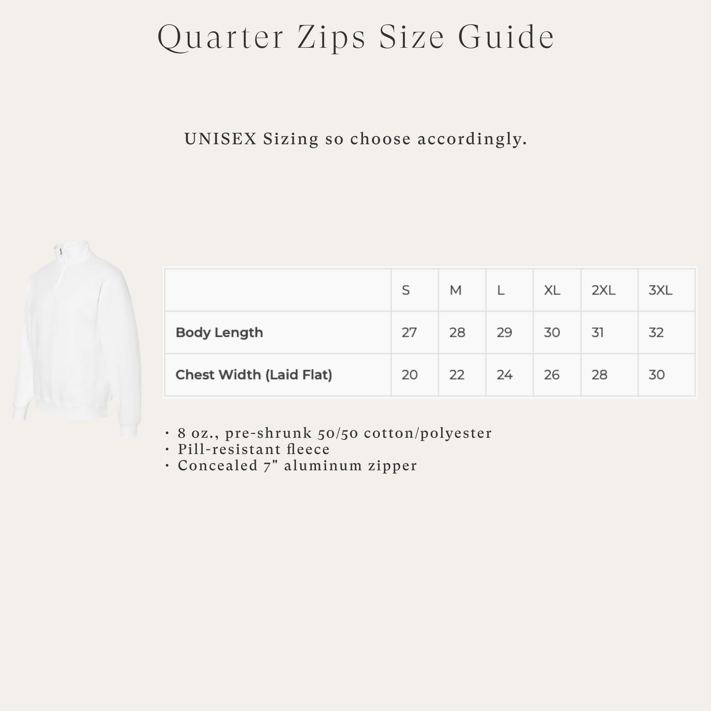Embossed MR & MRS Quarter Zips Bundle - Contrast