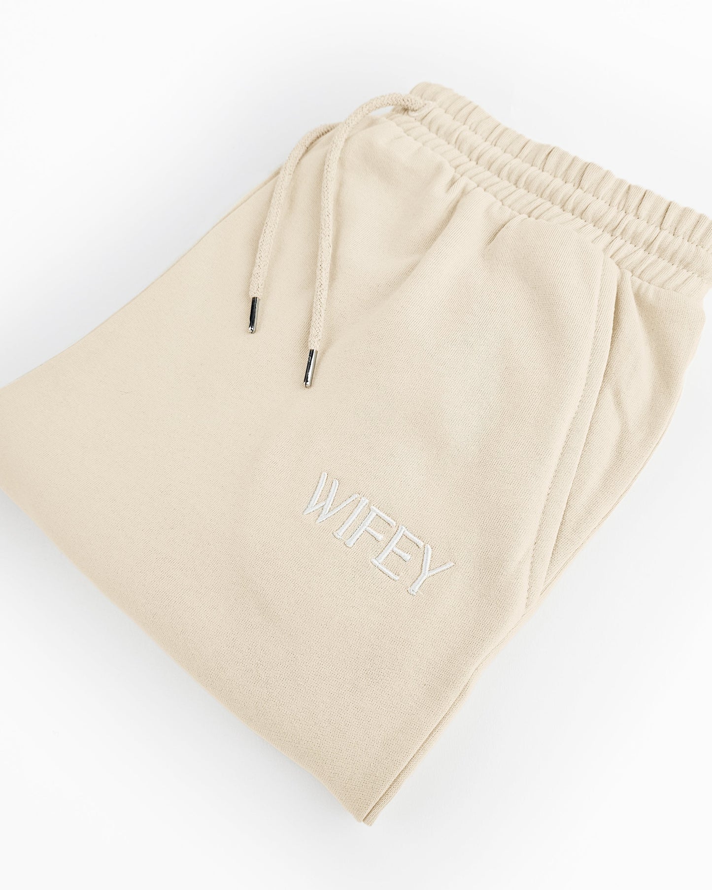 Embroidered WIFEY T-shirt & Joggers Set