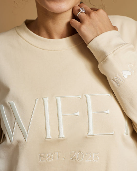 WIFEY Crewneck (Embroidered)