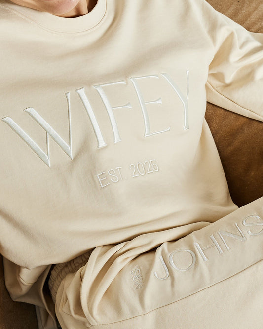 WIFEY Crewneck (Embroidered)