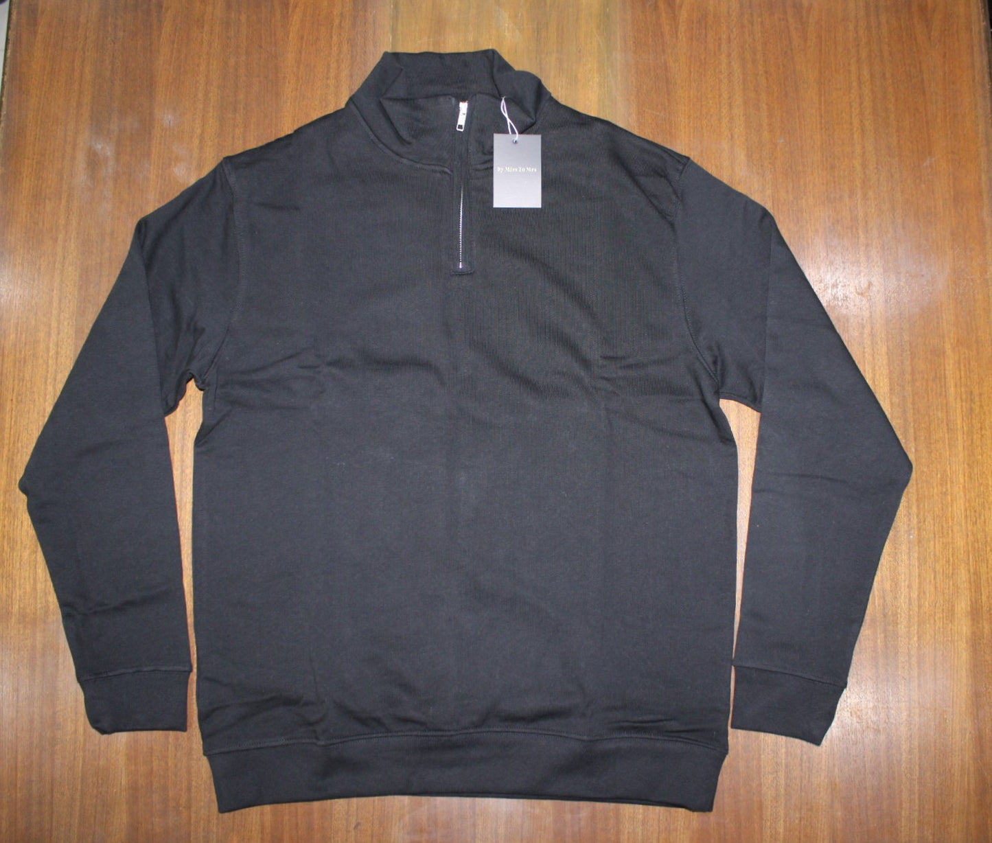 Quarter Zip Black