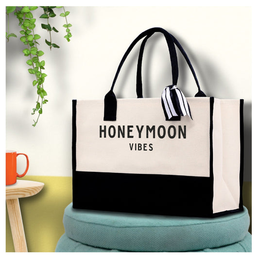 Honeymoon Vibes Beach Tote Bag