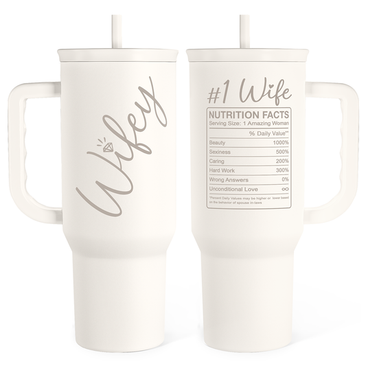 Wifey Stainless Steel Tumbler