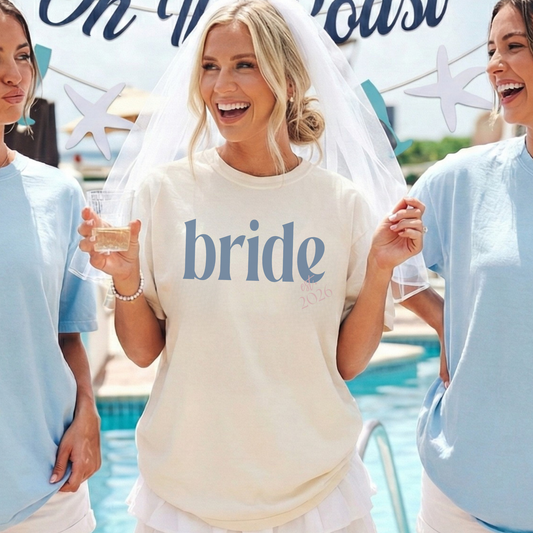 Bride Est. 2026 Tee