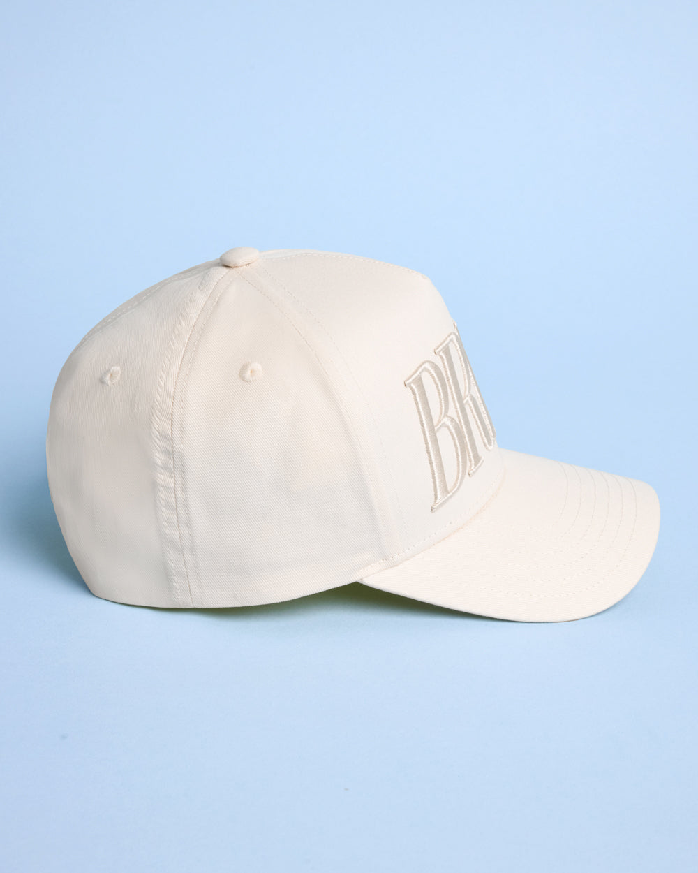 Neutral Bride Hat | Tonal Ivory Embroidered BRIDE Baseball Cap for Bachelorette & Wedding