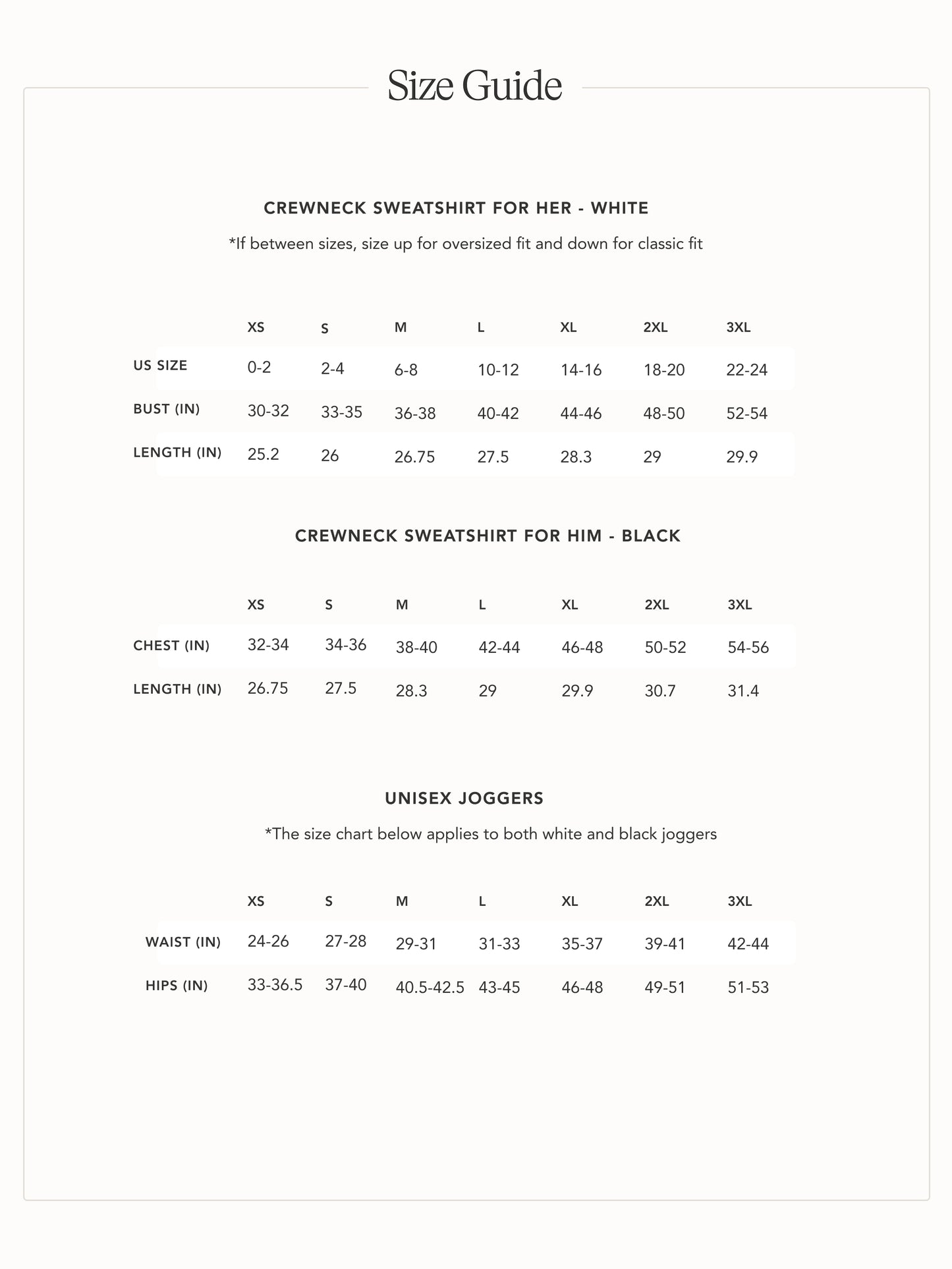 BRIDE + GROOM Crewnecks & Joggers Set (3D Puff)