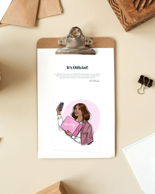 It's Official! - Wedding Planning Guide - Digital Download