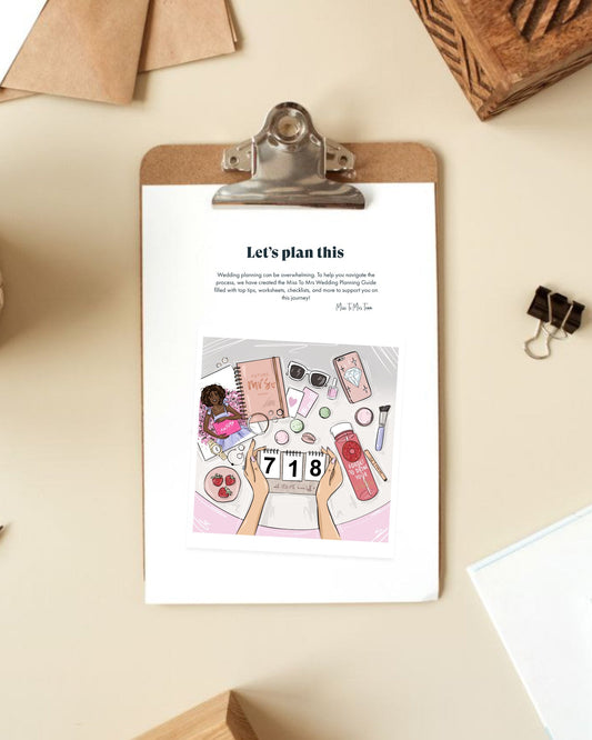 Let's Plan This - Wedding Planning Guide - Digital Download