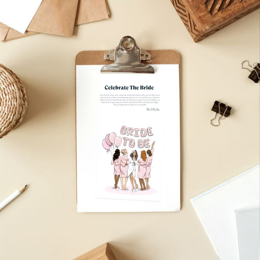 Celebrate The Bride - Wedding Planning Guide - Digital Download