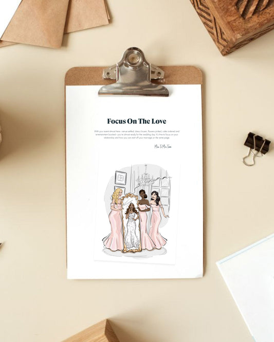 Focus On The Love - Wedding Planning Guide - Digital Download