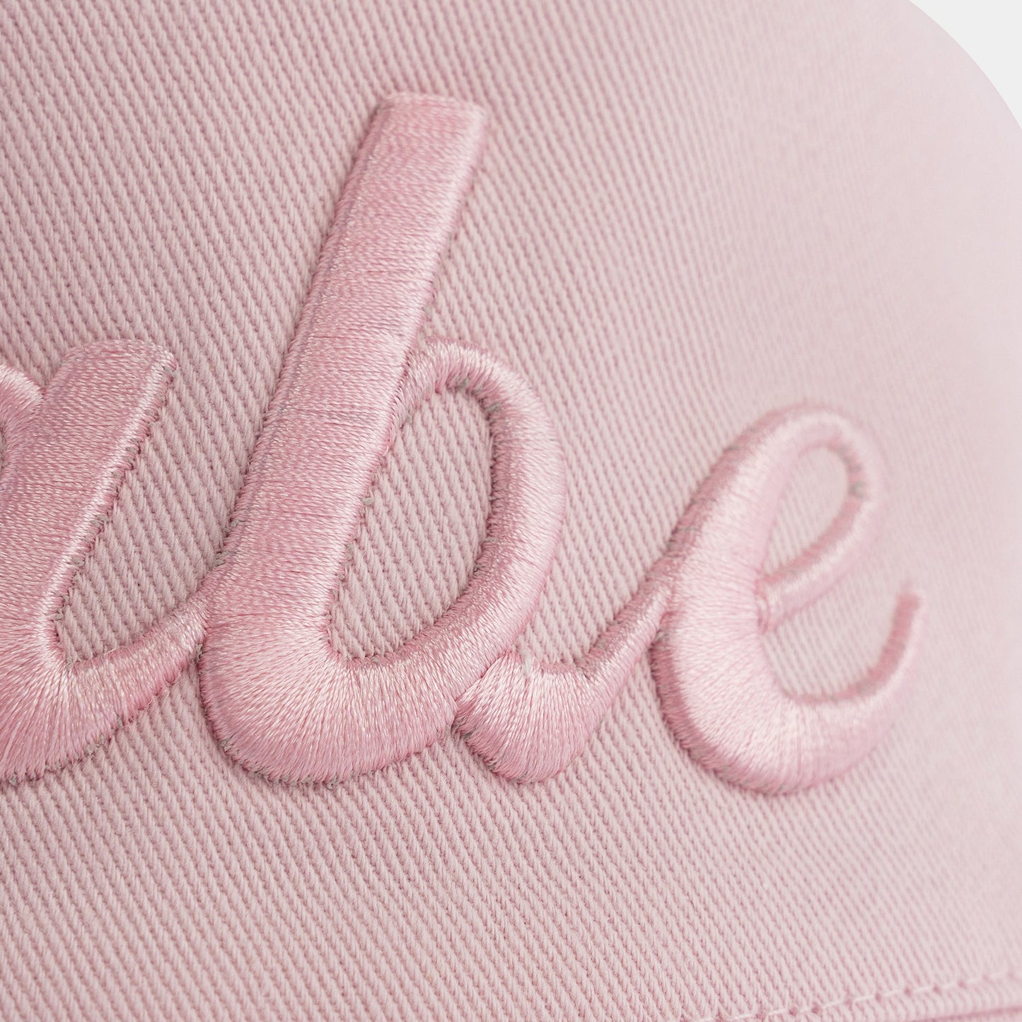 Babe Embroidered Bucket Hat - Pink