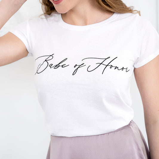 Classic Babe of Honor T-shirt