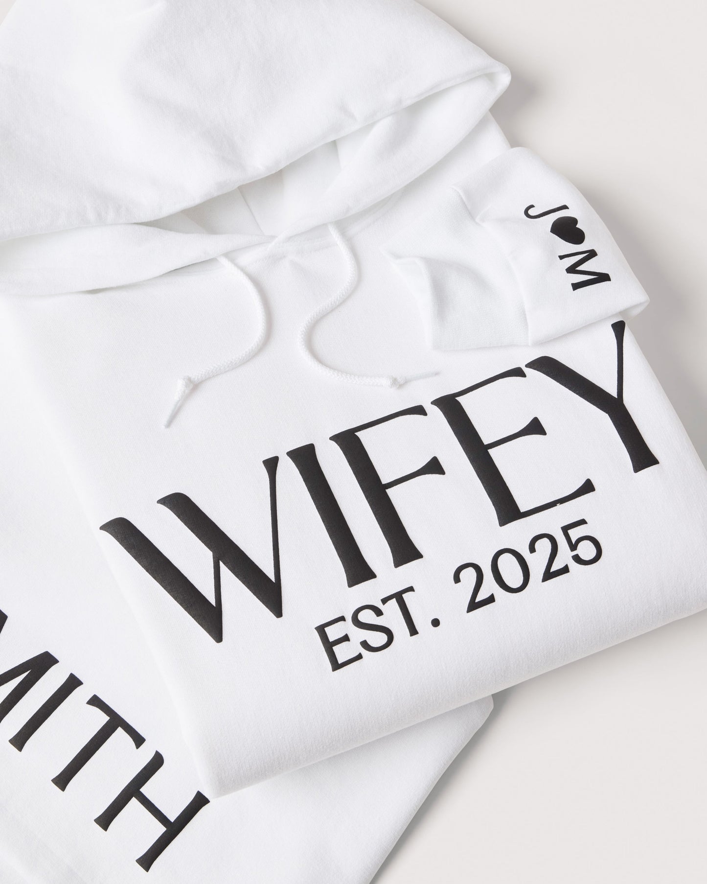Embossed WIFEY Hoodie & Joggers Set