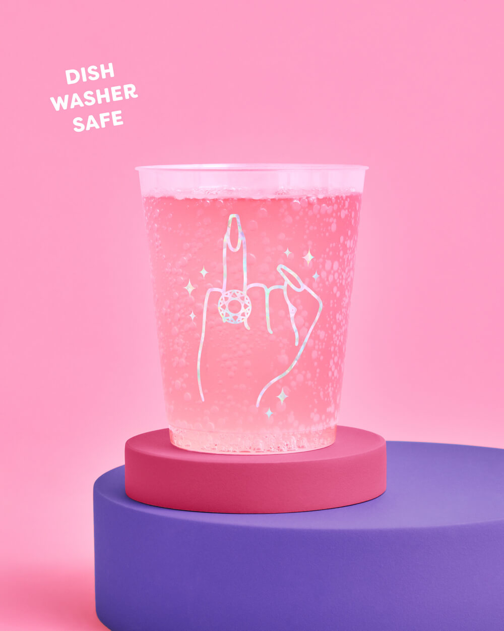 5 Karat Cups | 16 Reusable Frost Flex Engagement Ring Cups for Bachelorette Party