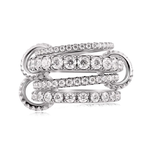 Abiha Infinity Pave Ring