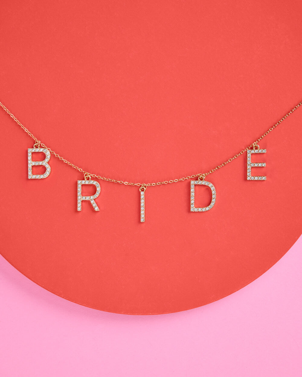 Bride Belly Chain | Gold Rhinestone Charm Body Chain for Bachelorette & Wedding