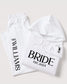 Embossed BRIDE Hoodie & Joggers Set - Contrast