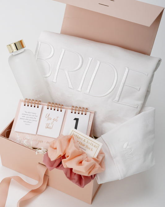 Personalized Luxe Bride Box Set