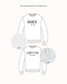 Embossed BRIDE & GROOM Sweatshirts Bundle - Contrast