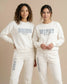 BRIDE/WIFEY Varsity Crewneck & Joggers Set