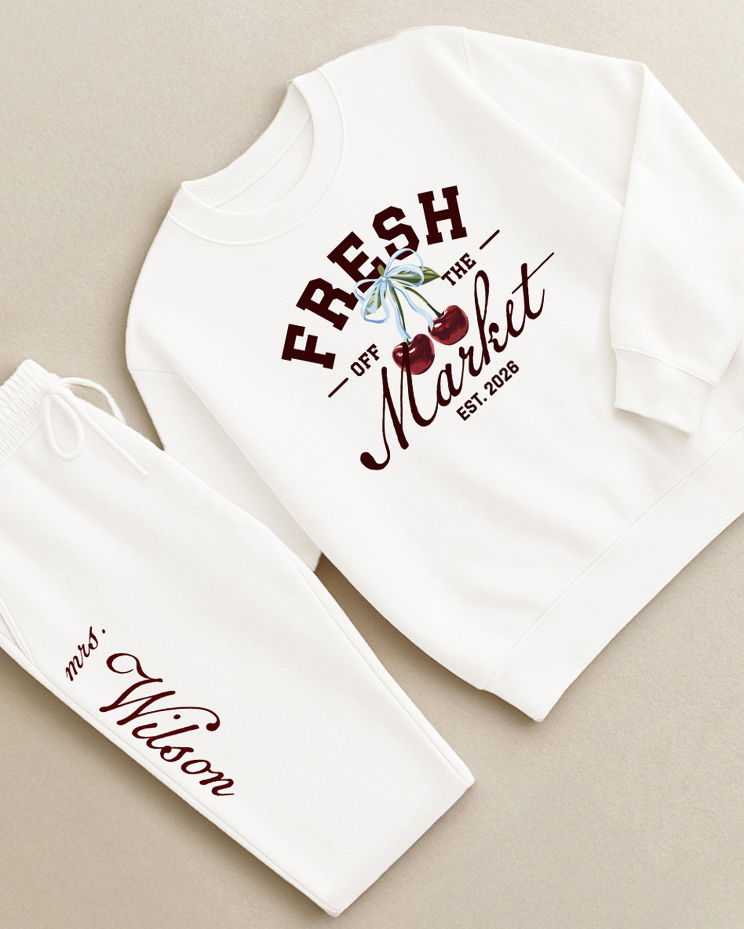Bride Era Crewneck & Jogger Set