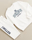 BRIDE/WIFEY Varsity Crewneck & Joggers Set