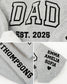 Embossed DAD Sweatshirt & Joggers Set