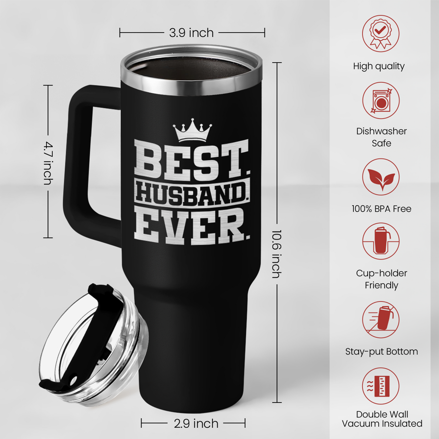 Best Husband Ever Stainless Steel Tumbler