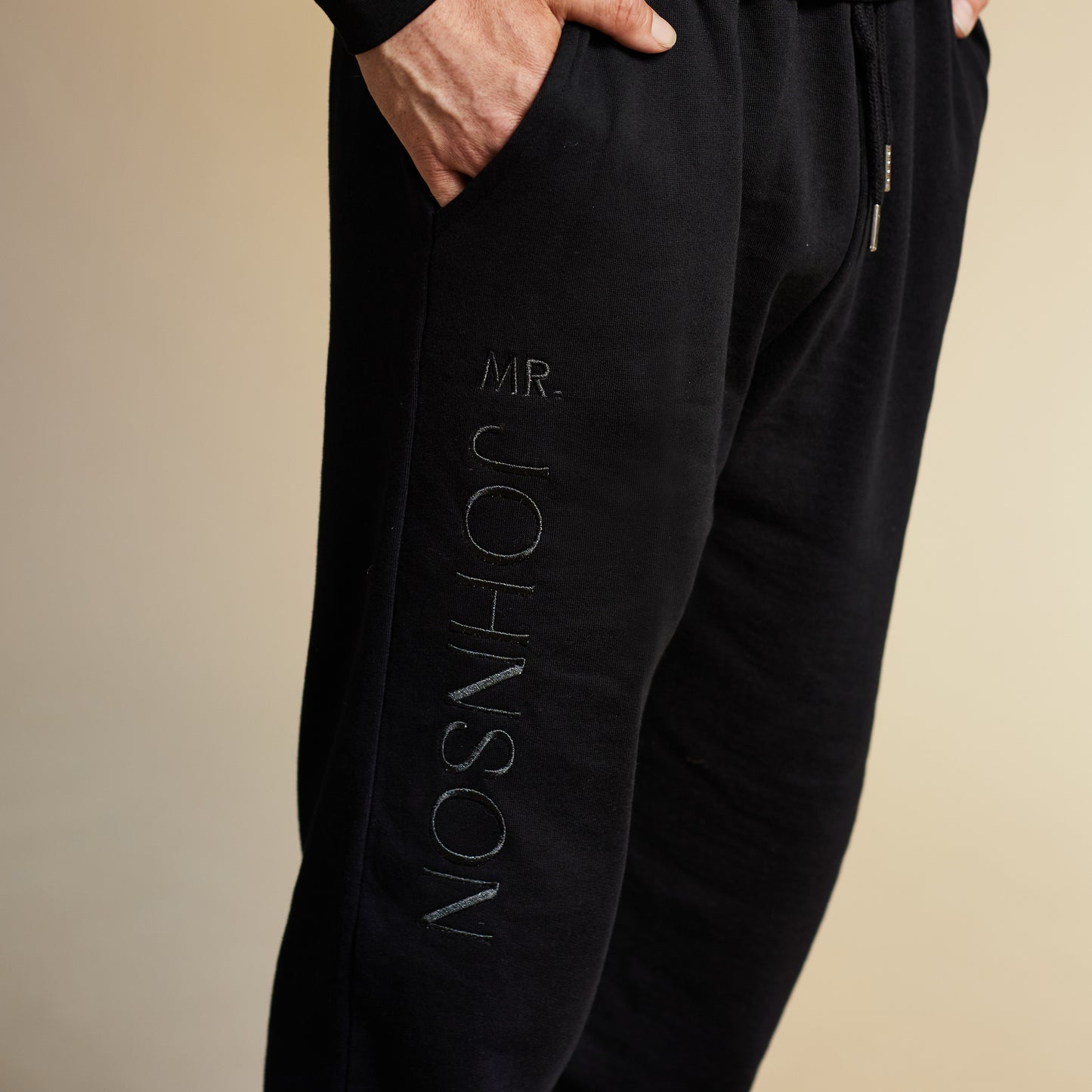 Embroidered GROOM Sweatshirt & Joggers Set