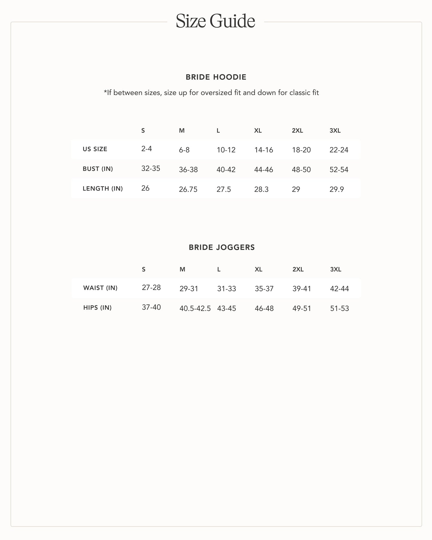 Embossed BRIDE Hoodie & Joggers Set - Contrast