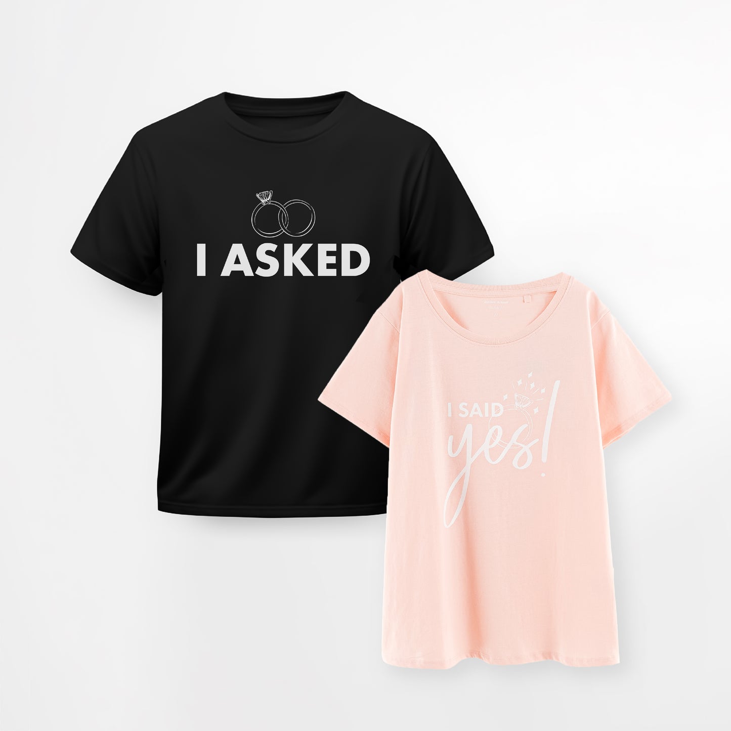 I Said Yes and I Asked T-Shirt Set