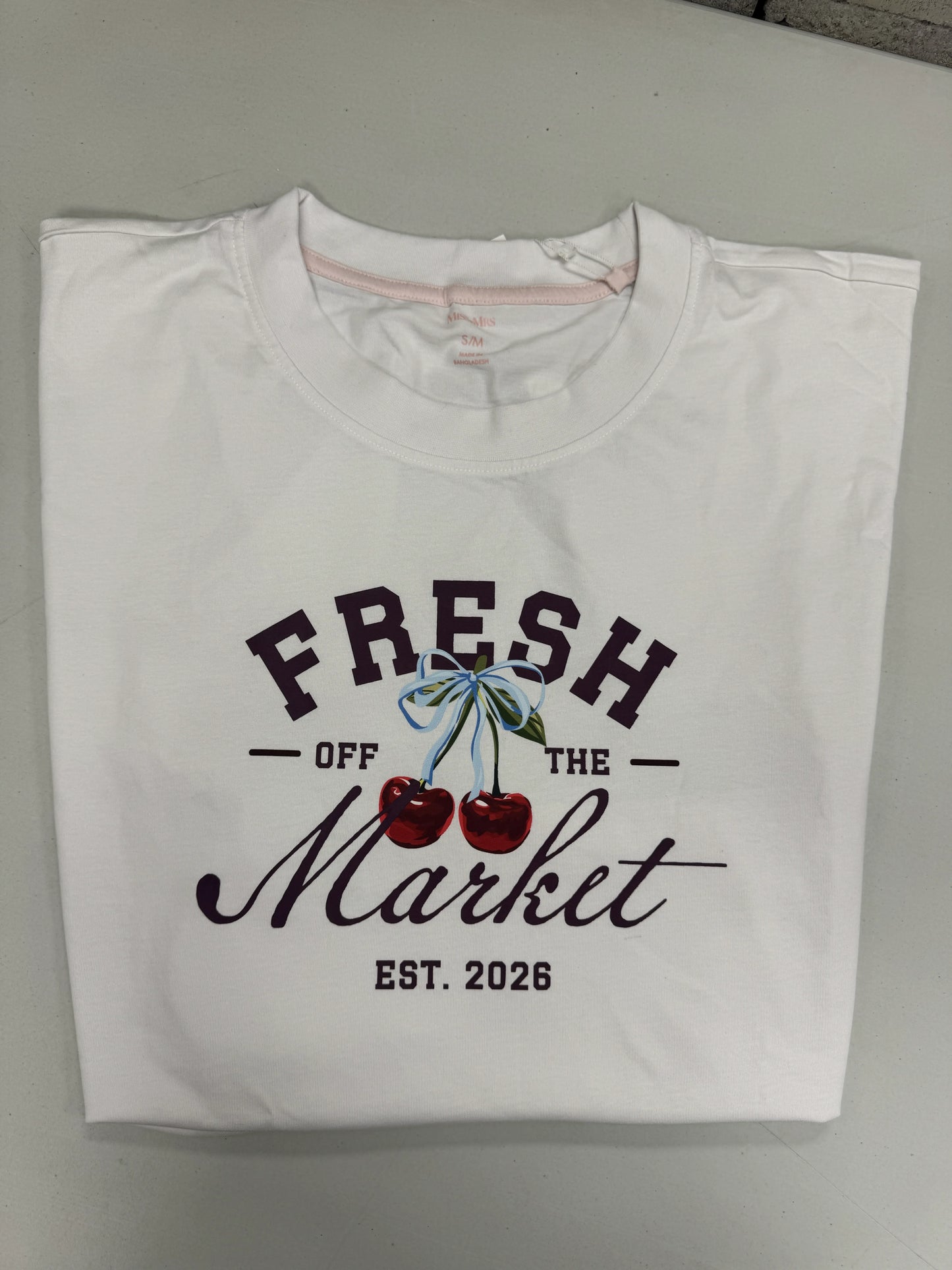 Fresh off the market T-shirt | ETSY: 4541399356