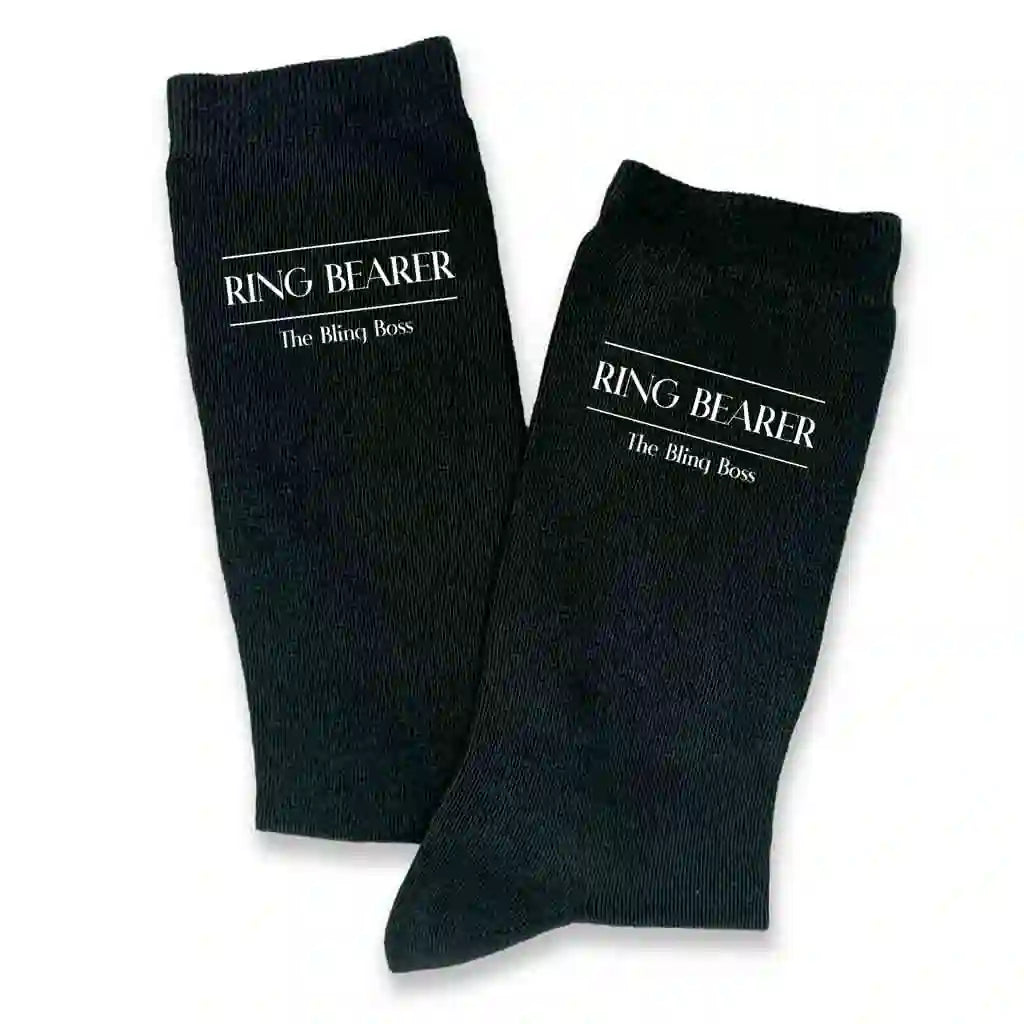 Classic Wedding Role Socks with Funny Sayings