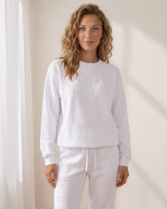 MRS + MR Crewnecks & Joggers Sets (3D Puff)