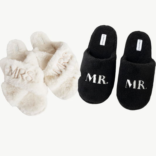 MR. & MRS. Slippers Bundle