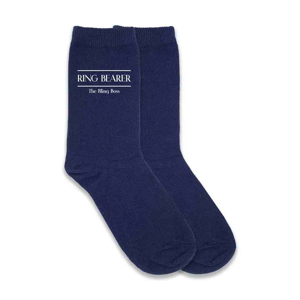 Classic Wedding Role Socks with Funny Sayings