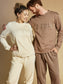 Embroidered WIFEY & HUBBY Sweatshirt/Joggers Sets