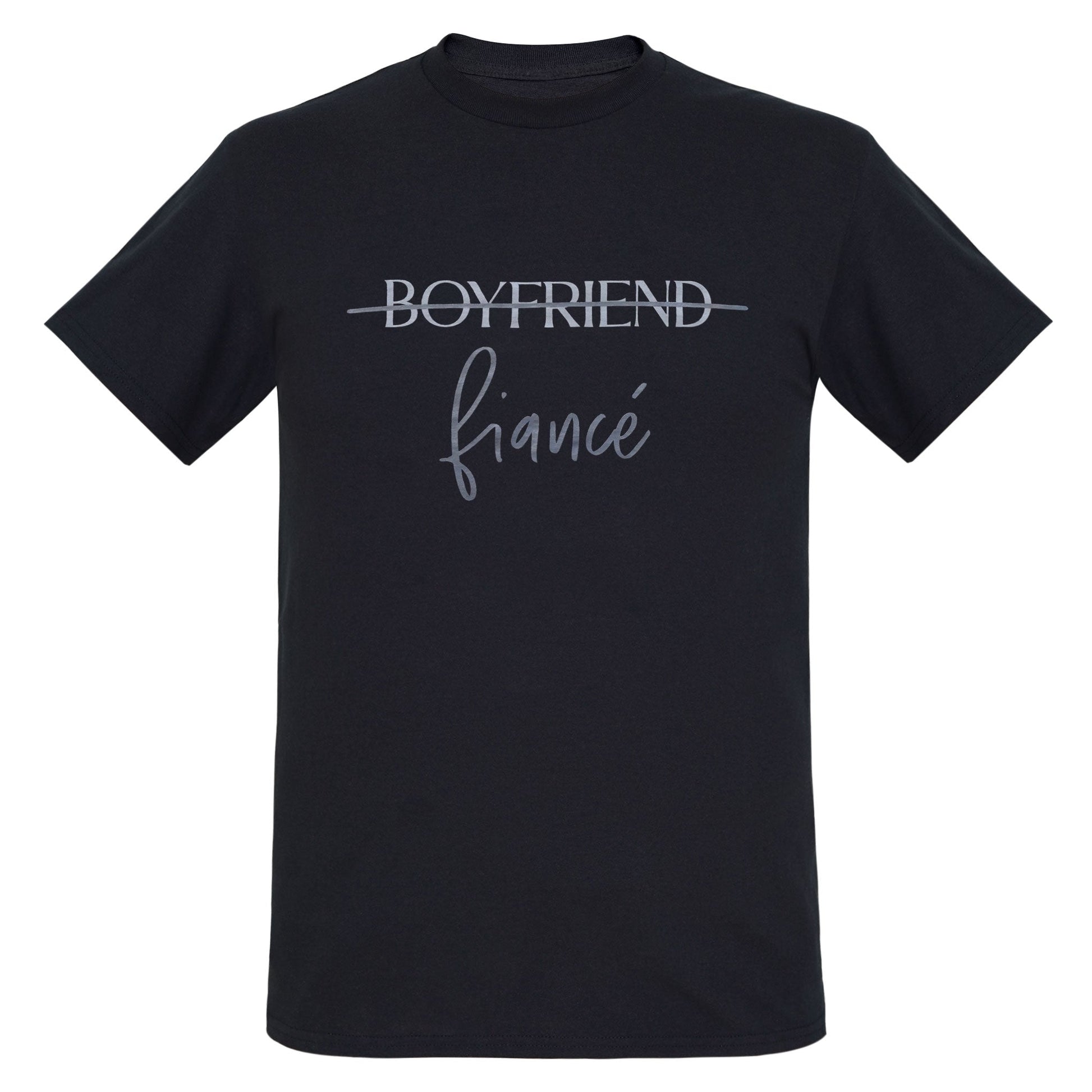 Boyfriend to Fiancé Girlfriend to Fiancée T-shirt Set – Miss To